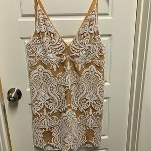 ✨free people✨ Ivory Slip Dress NWT